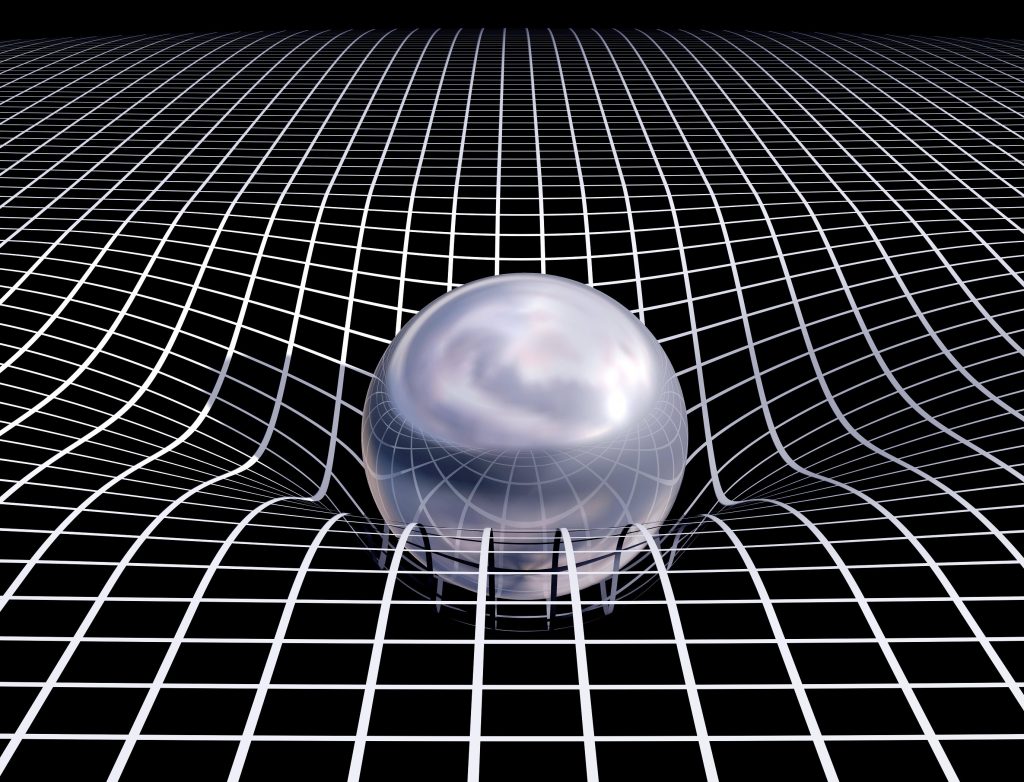 3D Darstellung Gravitation