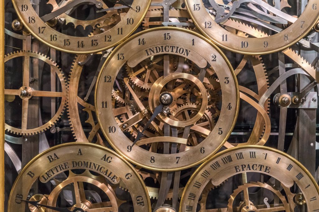 Astronomischer Uhrenapparat