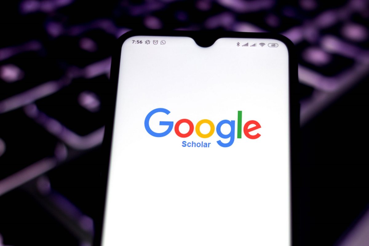 Google Scholar Startbildschirm