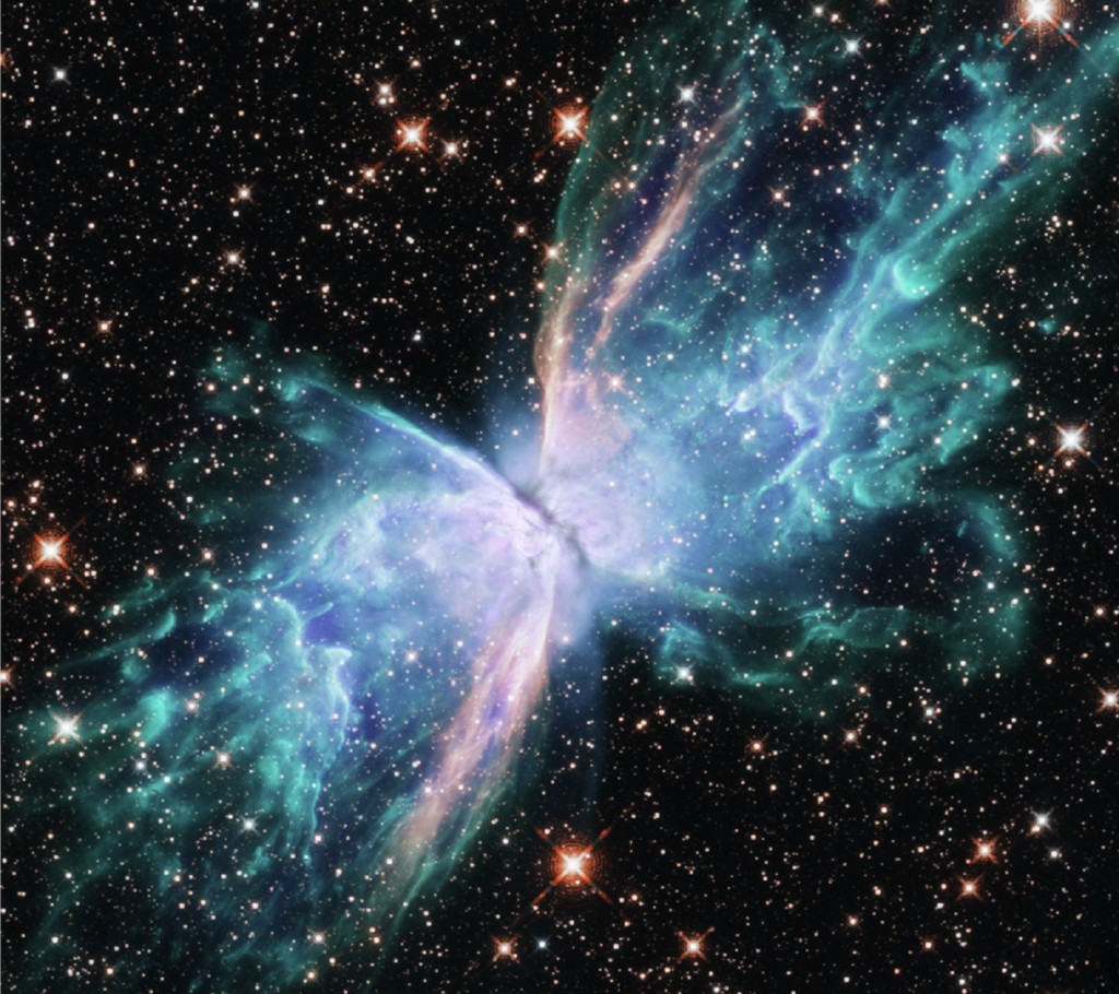 Kosmischer Nebel Weltall
