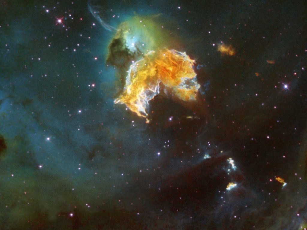 Supernova-Überreste.