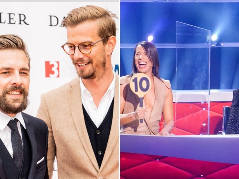 Sowohl Joko und Klaas als auch "Let's Dance" sorgten 2021 für berührende TV-Momente.. © imago images/Chris Emil Janßen / RTL / Stefan Gregorowius