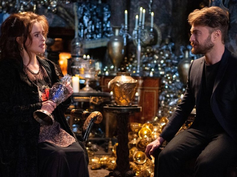 Helena Bonham Carter und Daniel Radcliffe in "Harry Potter 20th Anniversary: Return To Hogwarts".. © imago images/Picturelux