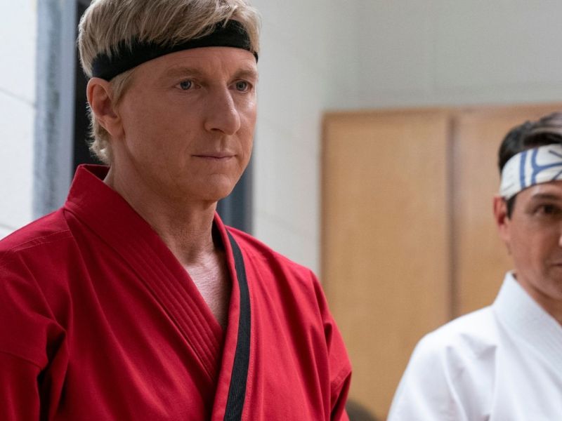 William Zabka und Ralph Macchio in Cobra Kai.