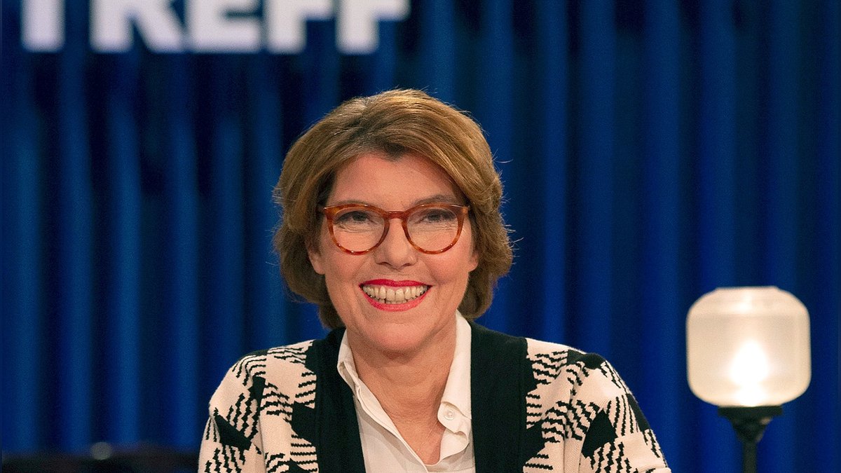 Bettina Böttinger im "Kölner Treff" des WDR.. © WDR/Melanie Grande