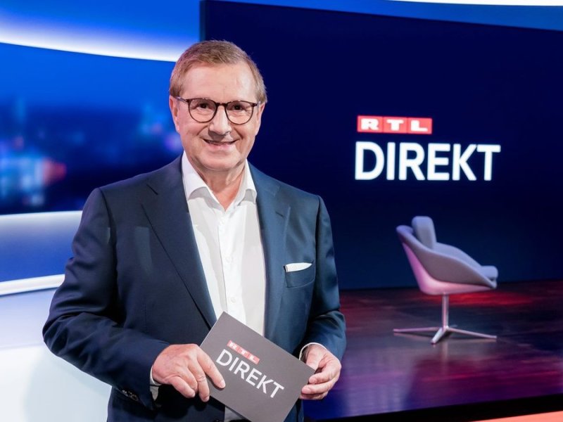 Jan Hofer fällt vorübergehend bei "RTL Direkt" aus.. © RTL / Markus Nass