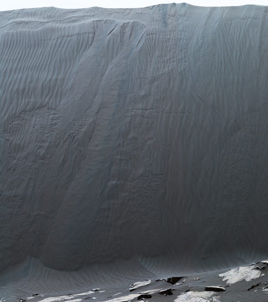 Sanddüne in Schwarz Wei0