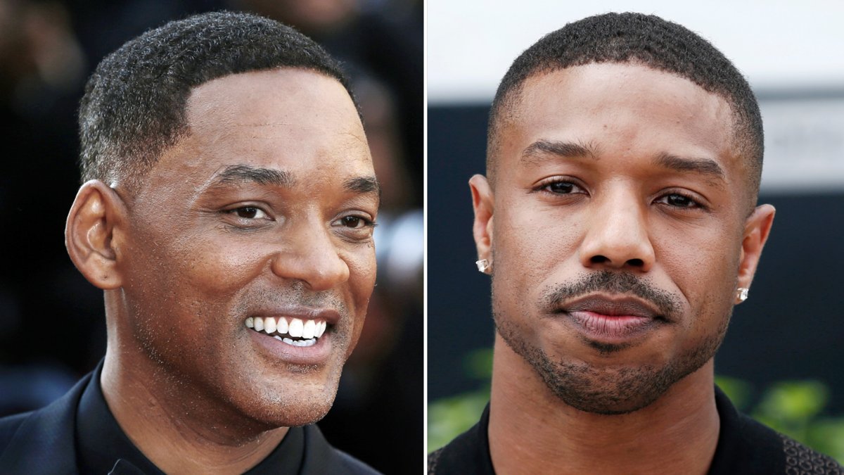 Will Smith (l.) und Michael B. Jordan sind bei "I Am Legend 2" dabei.. © Andrea Raffin/Shutterstock.com / Andrea Raffin/Shutterstock.com