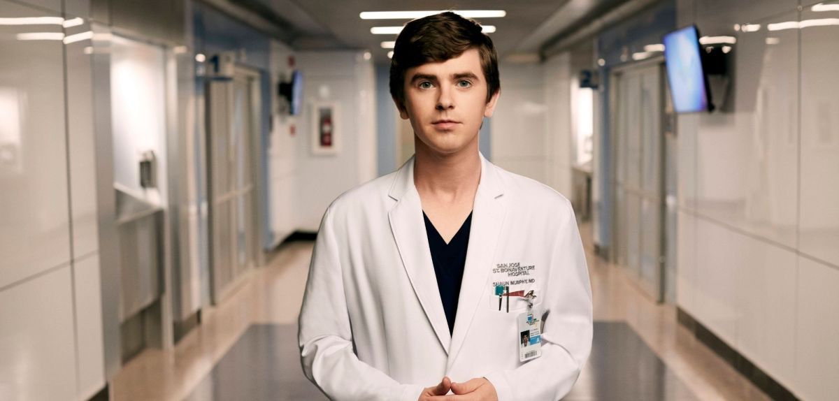 Freddie Highmore als The Good Doctor.