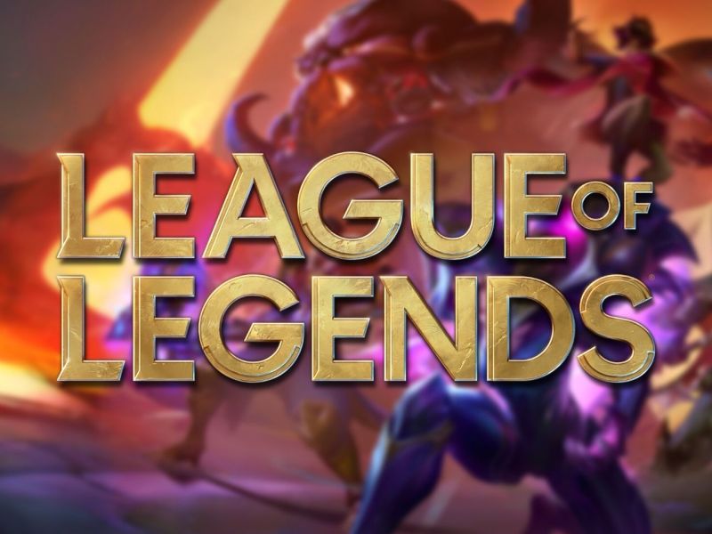 "League of Legends"-Artwork mit Logo