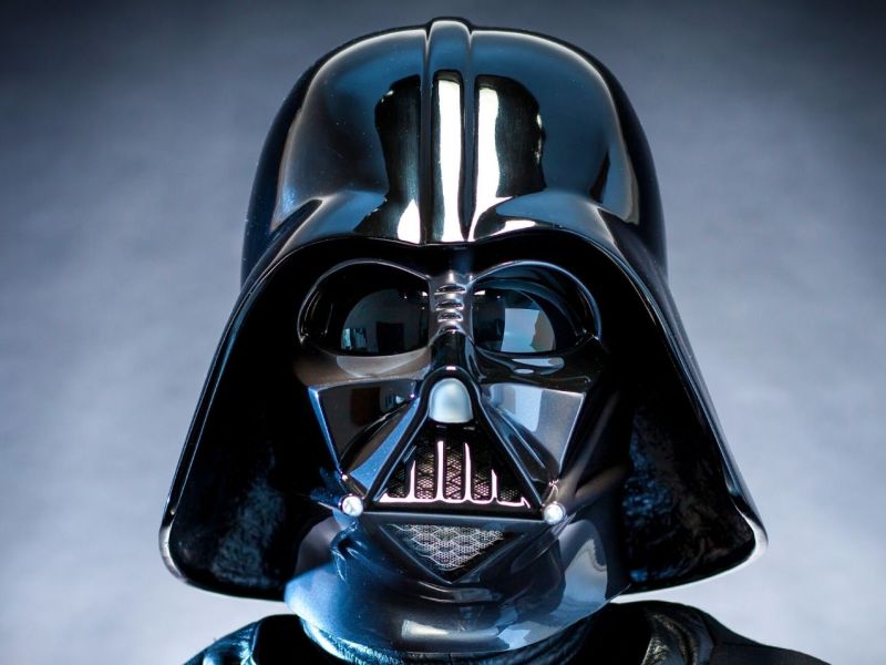 Darth Vader aus "Star Wars".