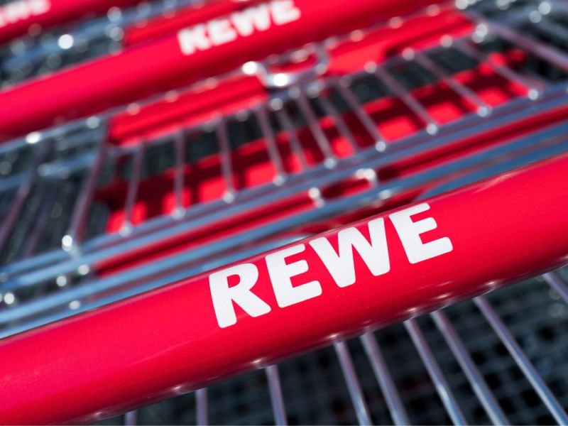 Rewe Einkaufswagen