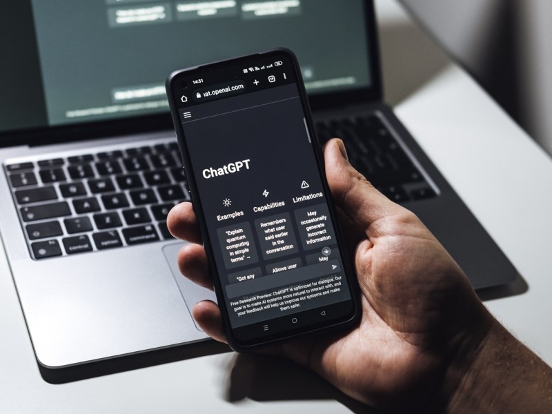 ChatGPT auf dem Handy