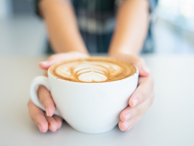 Kaffee mit Milch