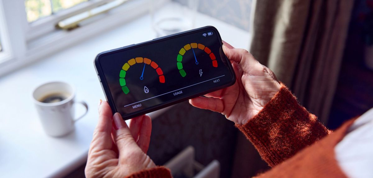 Übersicht Strom auf dem Handy
