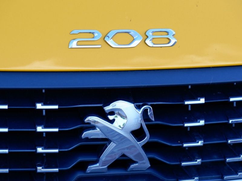 Motorhaube des Peugeot e-208