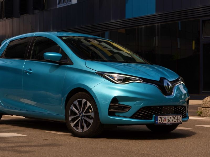 Renault Zoe in Blau