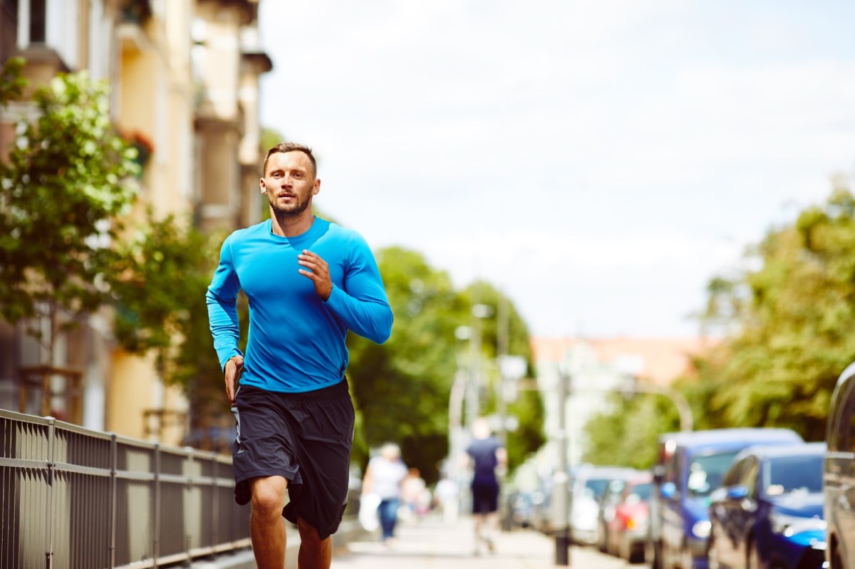 Mann beim Joggen