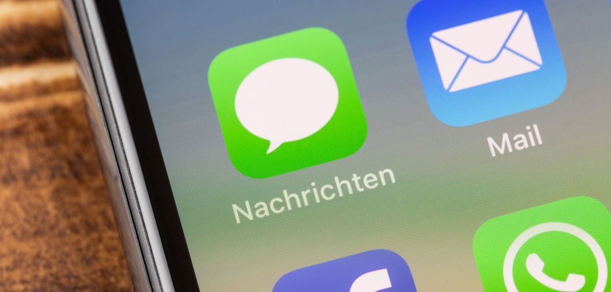 iMessage App auf dem iPhone