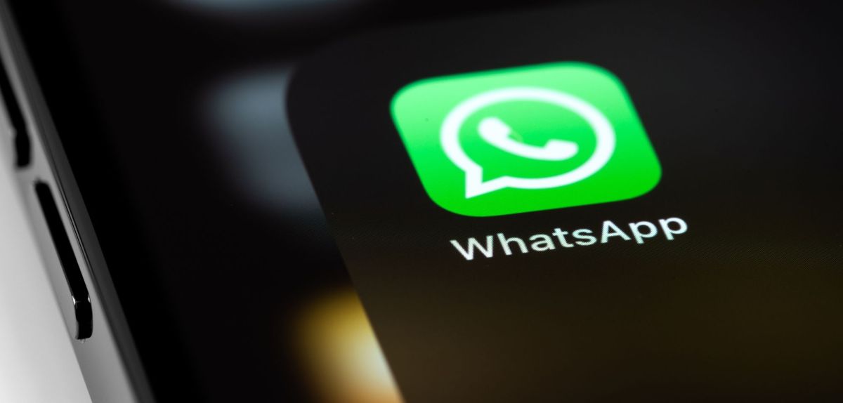 WhatsApp App auf dem Handy