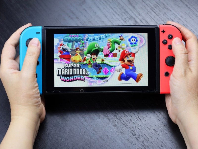 Das Spiel "Super Mario Bros. Wonder" auf der Nintendo Switch