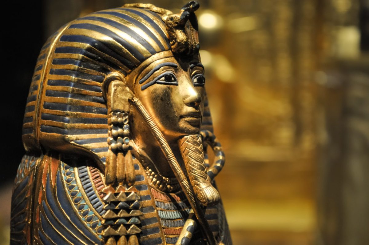 Altägyptischer Sarkophag eines Pharaos.