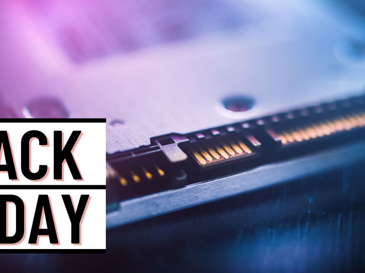 Nahaufnahme einer SSD