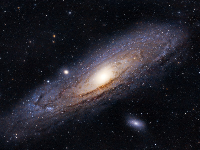 Eine Galaxie aus großer Entfernung