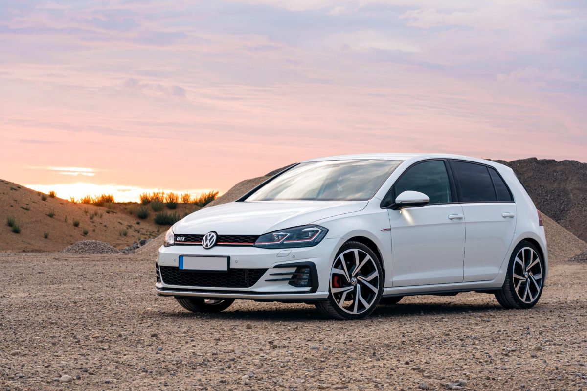 Ein Volkswagen Golf GTI MK7.