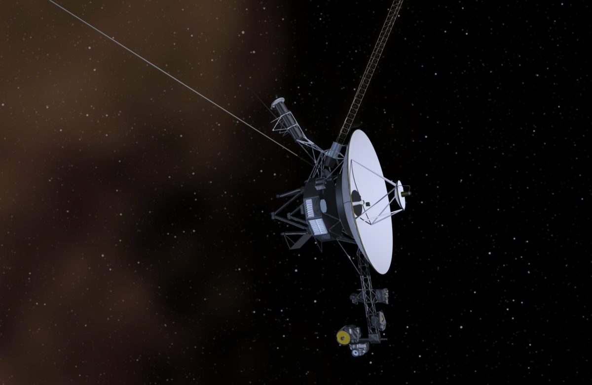 Voyager 1 schwebt im Weltall