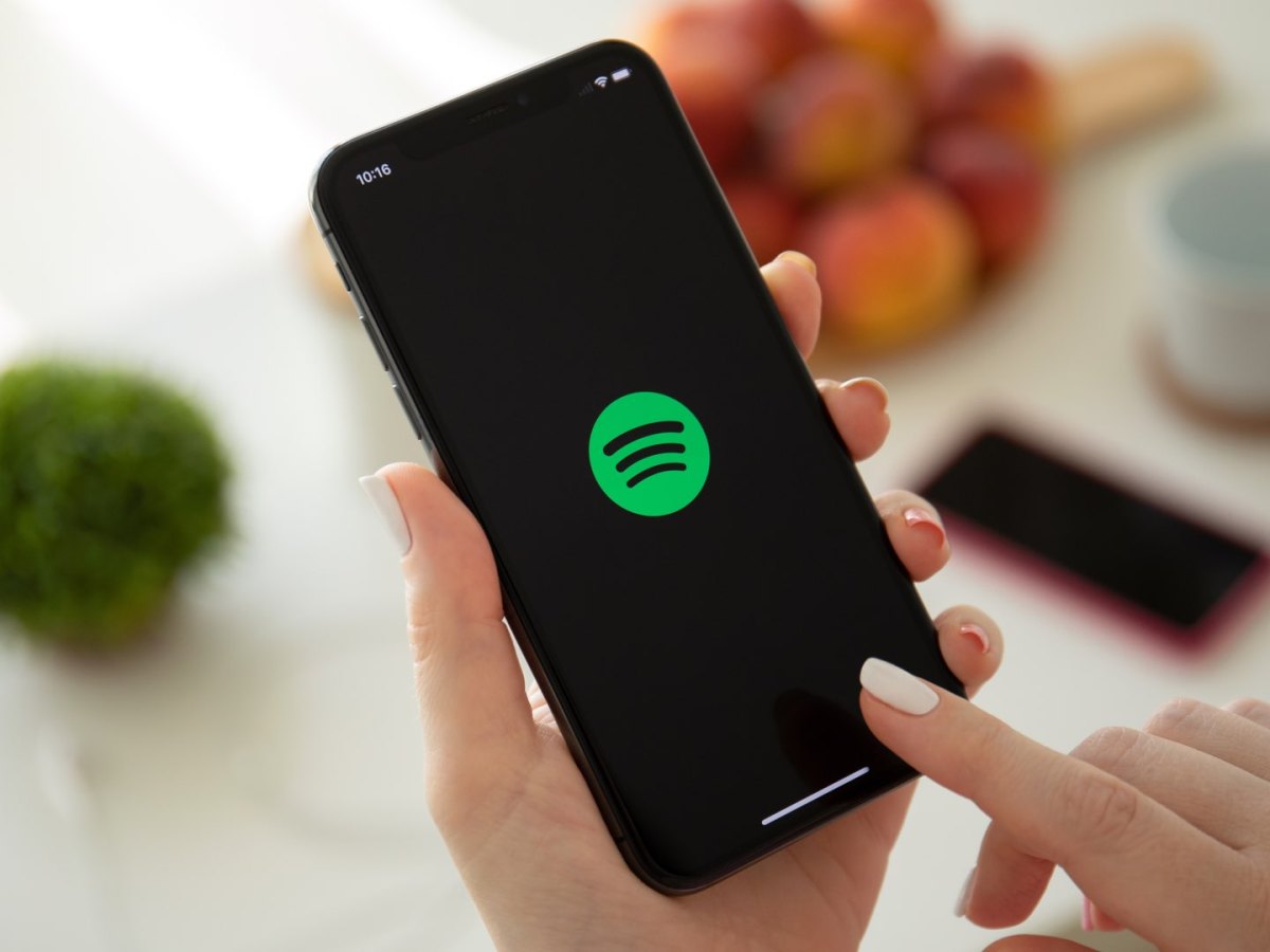 Spotify App auf dem Handy