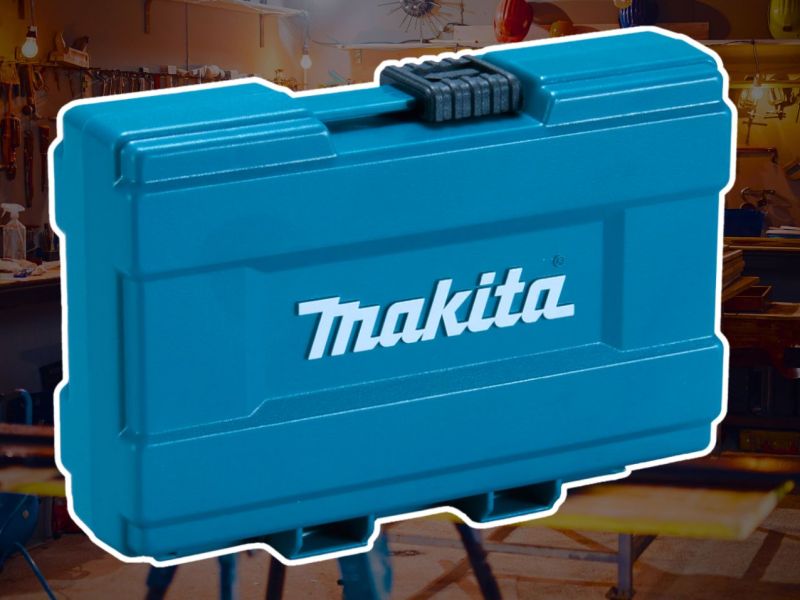 Koffer mit Makita-Logo