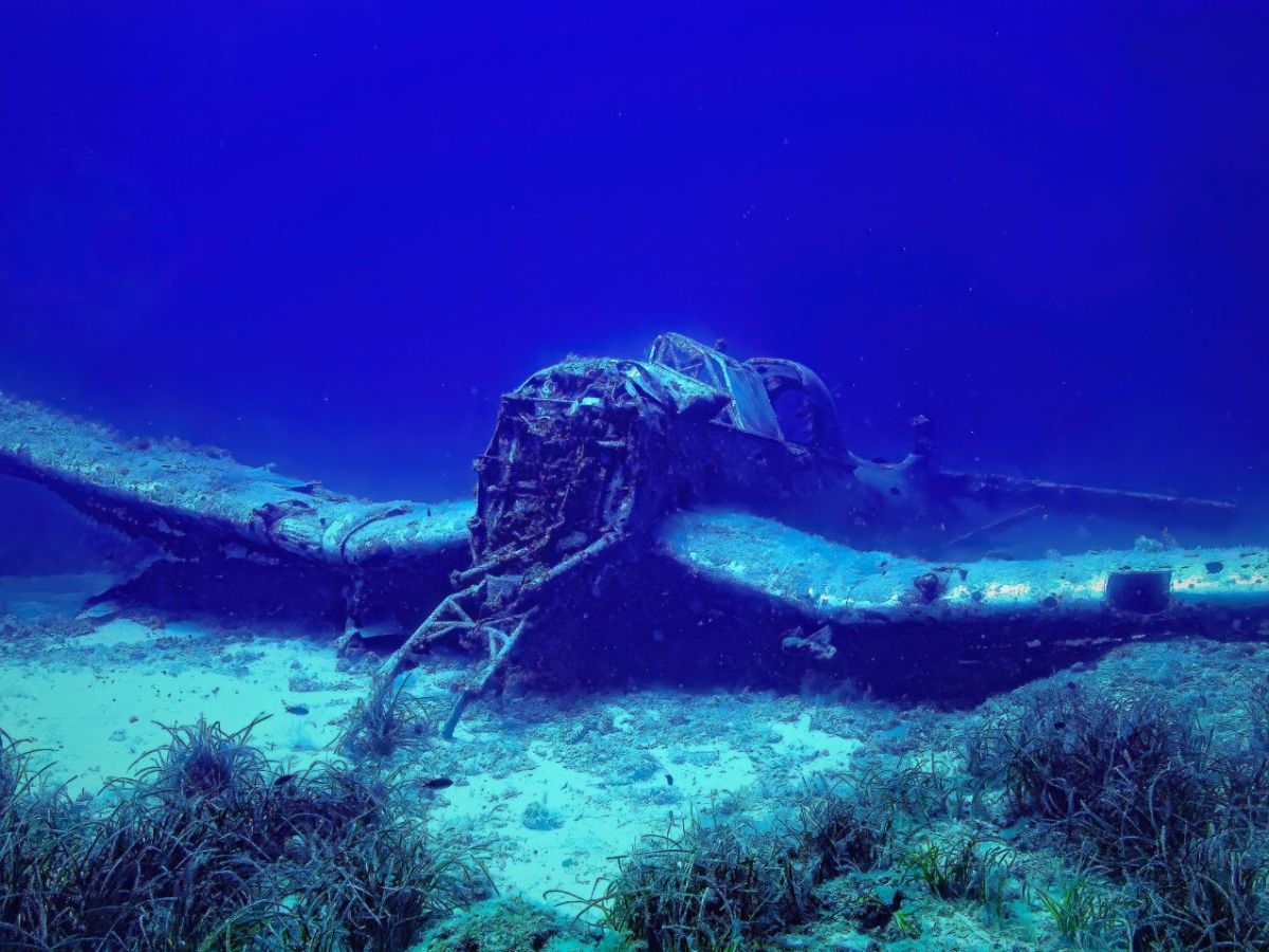 Junkers Ju 87 Stuka-Wrack vor Kroatien