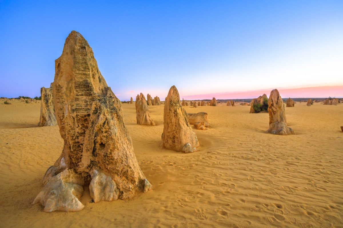 Die Pinnacles im Namburg-Nationalpark