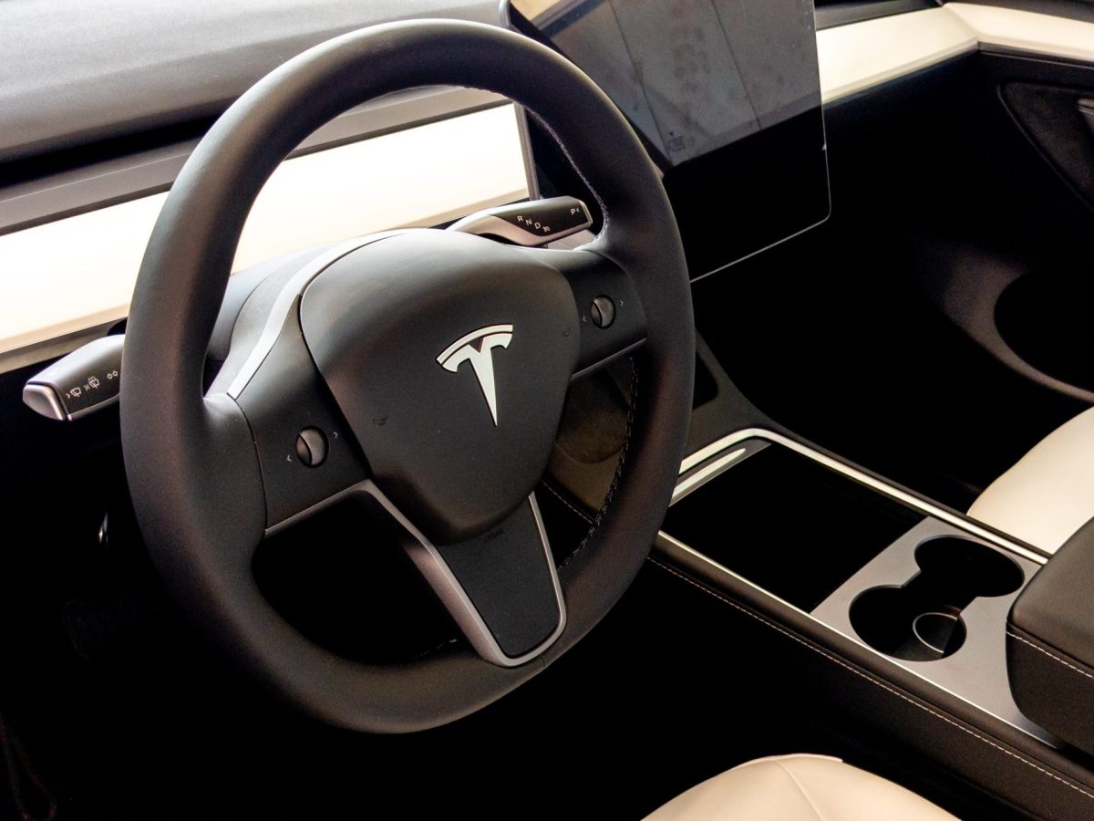 Innenraum des Tesla Modell Y