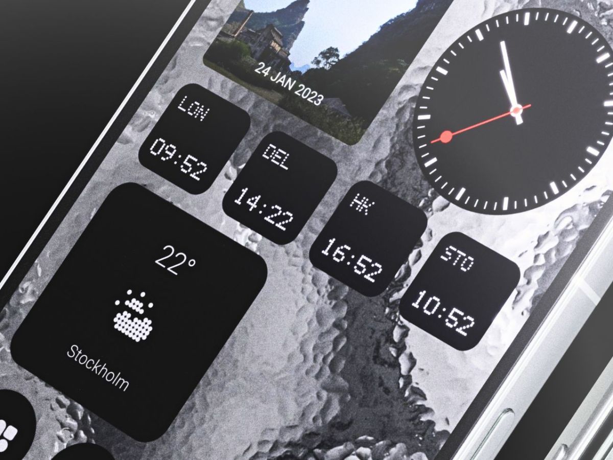 Android-Apps mit Widgets.