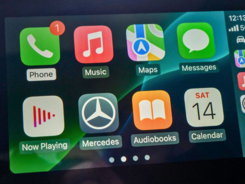 CarPlay auf Display
