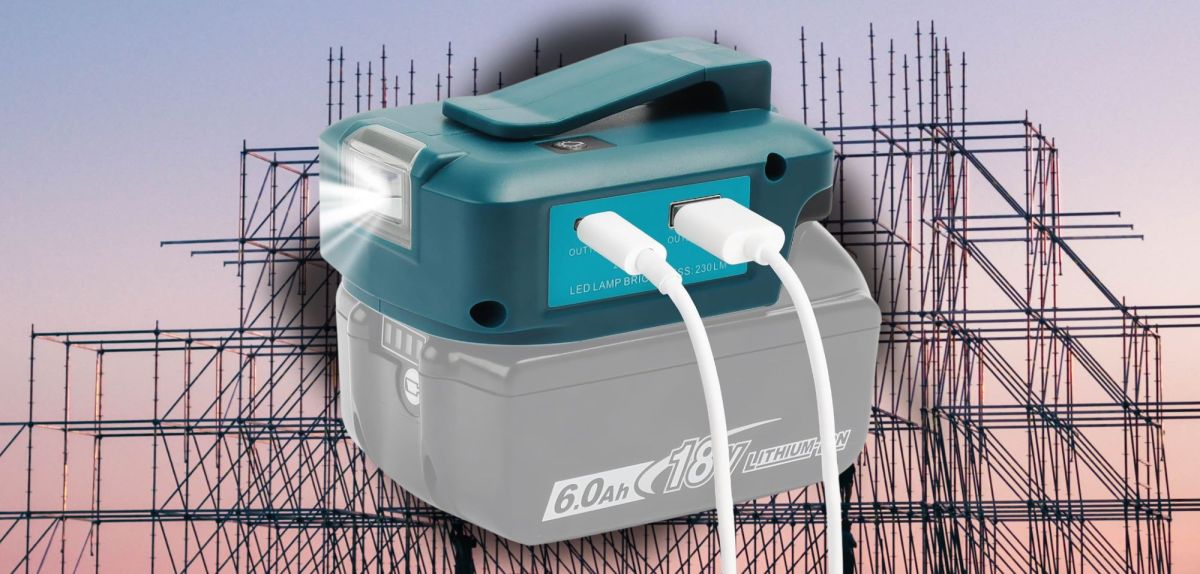 Makita Akku-Adapter.