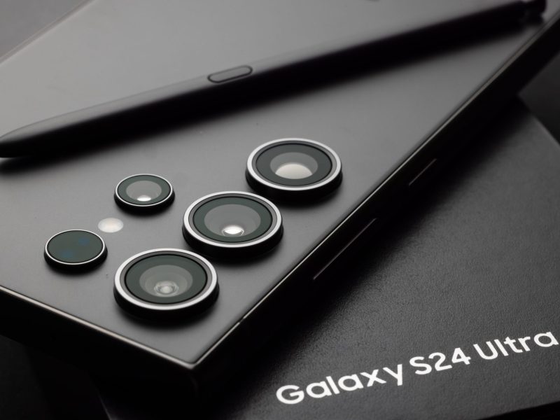 Samsung Galaxy-Handy mit S Pen.