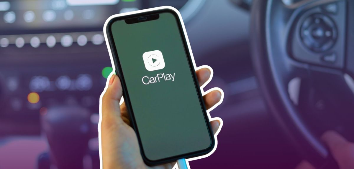Apple CarPlay auf einem Smartphone