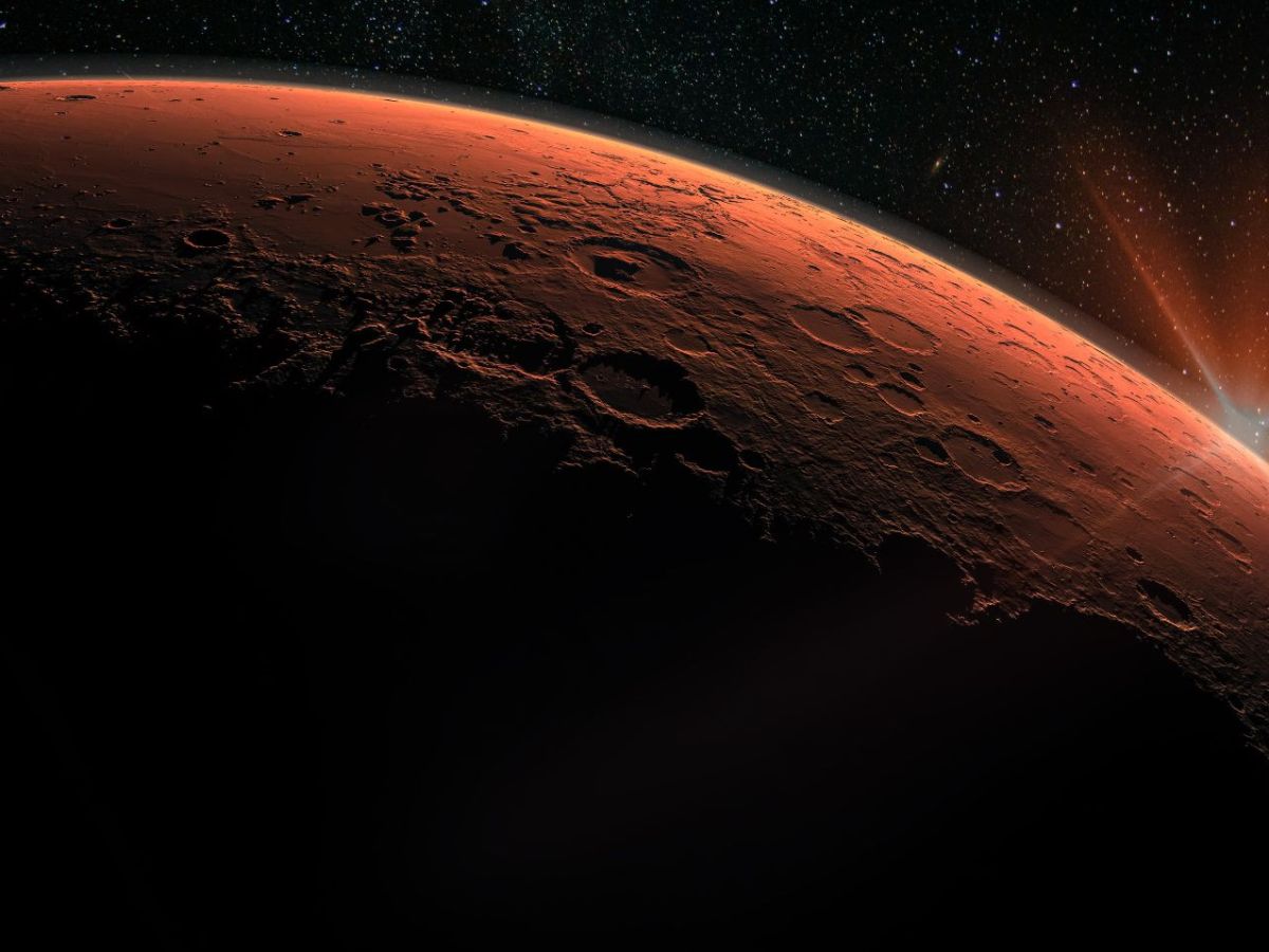 Oberfläche des Mars