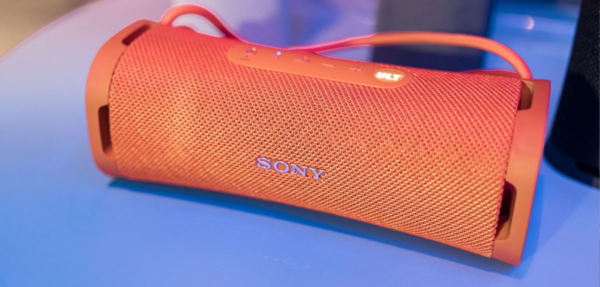 Sony ULT Field 1 in orange.
